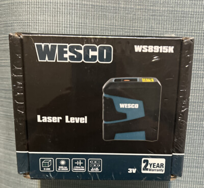 Laser Level, WESCO Laser Level Self-leveling Green Cross Line Laser, WS8915K