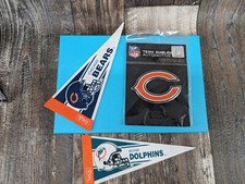 New NFL Chicago Bears Auto Car Truck Heavy Duty Emblem & penant flags kk0158
