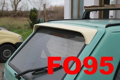 FLEX PUR SPOILER ALETTONE FIAT PANDA FINO 2003 GREZZO F095G-TR095-1