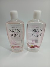 Lot Of 2 Avon Skin So Soft Bath Oil Soft Senual 25 Oz NOS