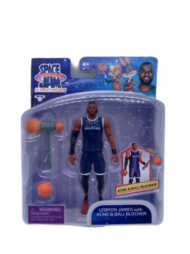 Space Jam A New Legacy Lebron James with Acme B-Ball Blocker Action Figure - 第 1/2 張圖片