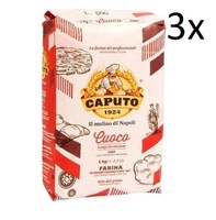3X Farina Molino Caputo Cuoco Chief Pizza Napoli Pizzamehl Pizza Mehl 1Kg