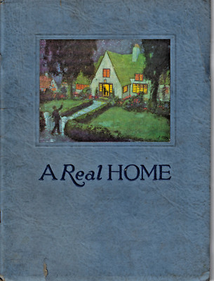 1927 A Real Home  Copper + Brass Construction Materials Booklet Illus. 7th Ed.