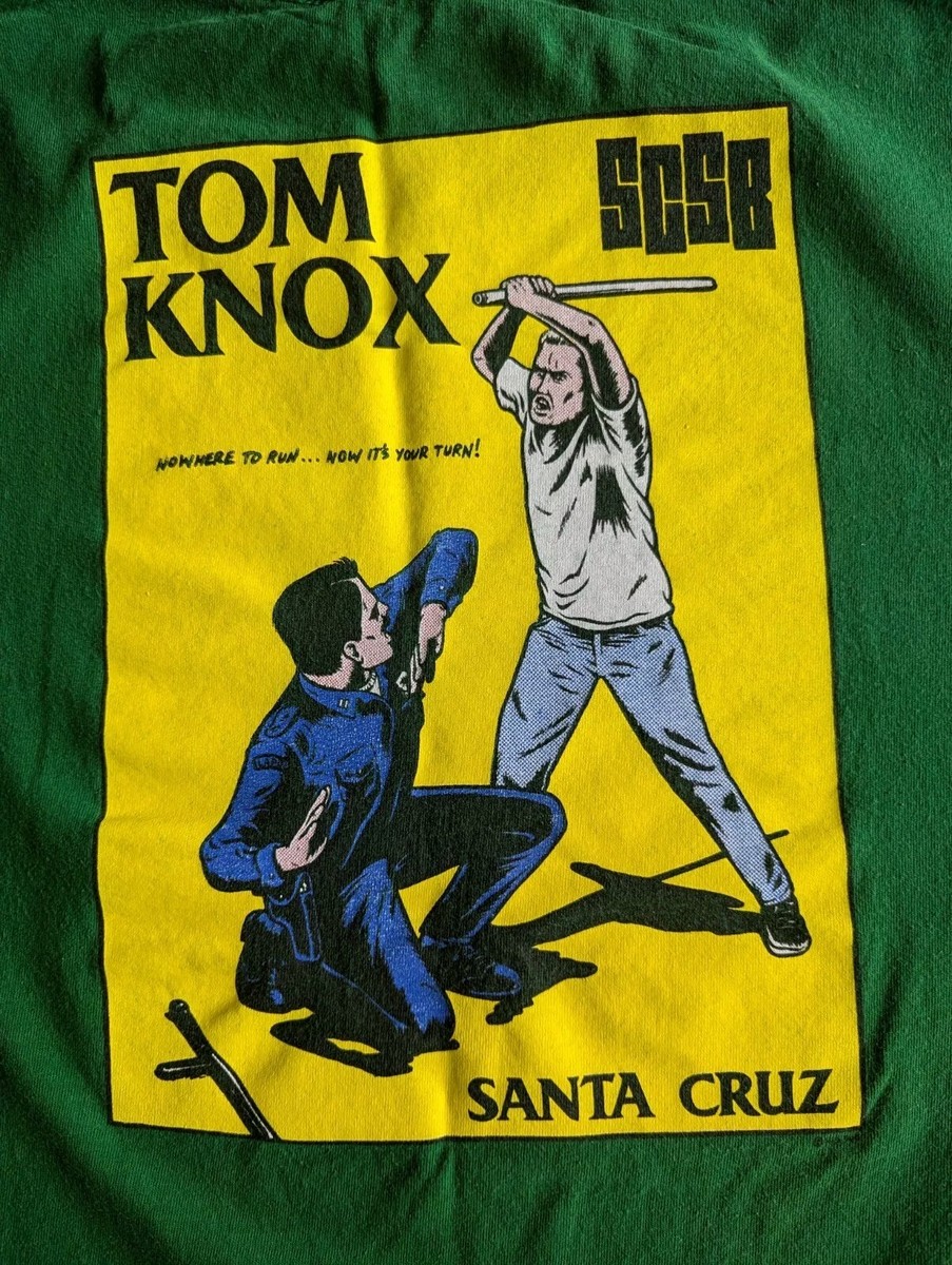 激レアSANTA CRUZ 90's Tシャツ TOM KNOX 激レアSANTA CRUZ 90's Tシャツ TOM KNOX