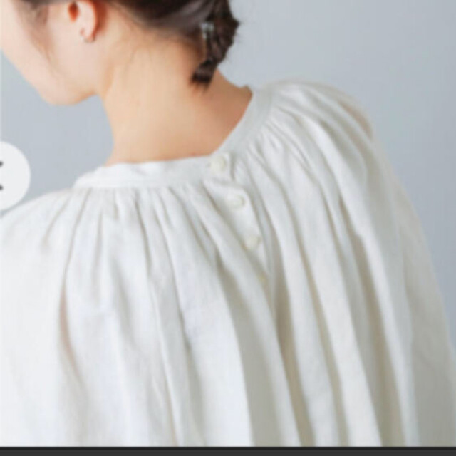 Breasts /2020Ss Linen Silk Peony Blouse | eBay