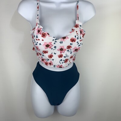 ZAFUL Forever Young Two-Piece Floral Bikini string Bathing
