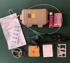 Survival Camping Backpacking Kit Essential  Bug out Bag  Snare Fire