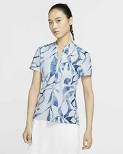Image of Nike Women's Golf Polo Shirt with Dri-FIT Victory Print - CK0141 M