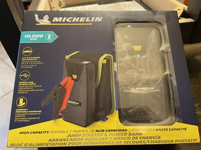 NEW Michelin High-Capacity Portable Jump Starter and Power Bank !!