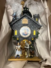 DEFECTIVE The Bradford Exchange The Wizard of Oz Cuckoo Clock as shown e G3D