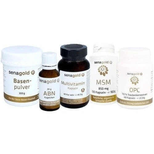 SENAGOLD NATURHEILMITTEL GMBH HCG-Diät- / Stoffwechselkur-Set, 5-teiliges Komplettpaket - LIGHT