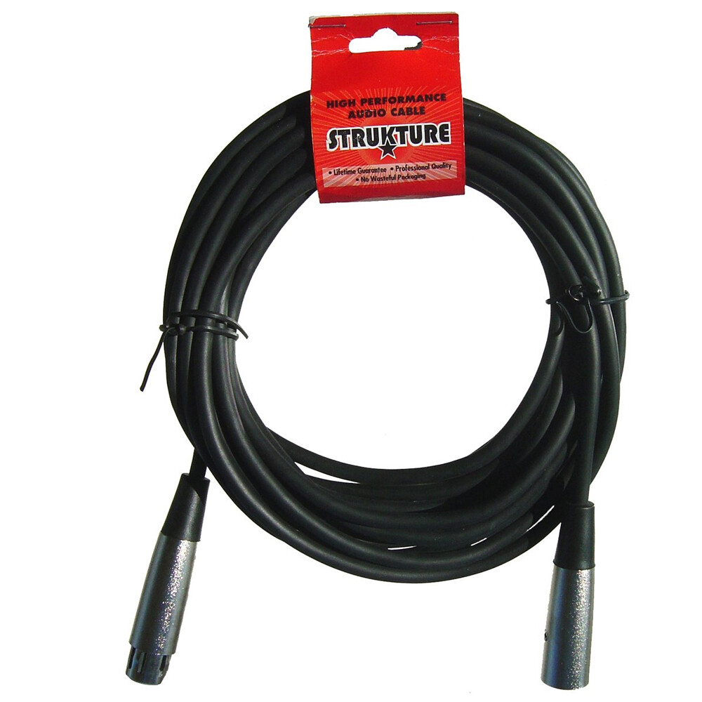 Конструкция микрофонного кабеля XLR от мужчины к женщине 6 футов Полностью сбалансированный микрофон премиум-класса 2090₽