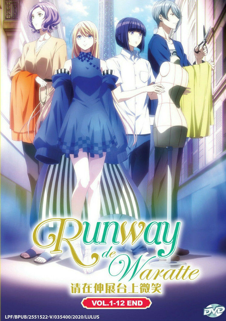 Runway De Waratte Japanese Anime DVD VS English Subtitles Vol 1 to 12 for  sale online