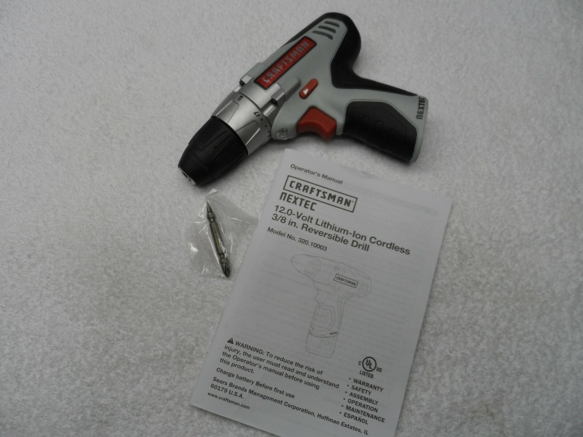 Craftsman Nextec 12-volt Compact Drill Driver (bare tool