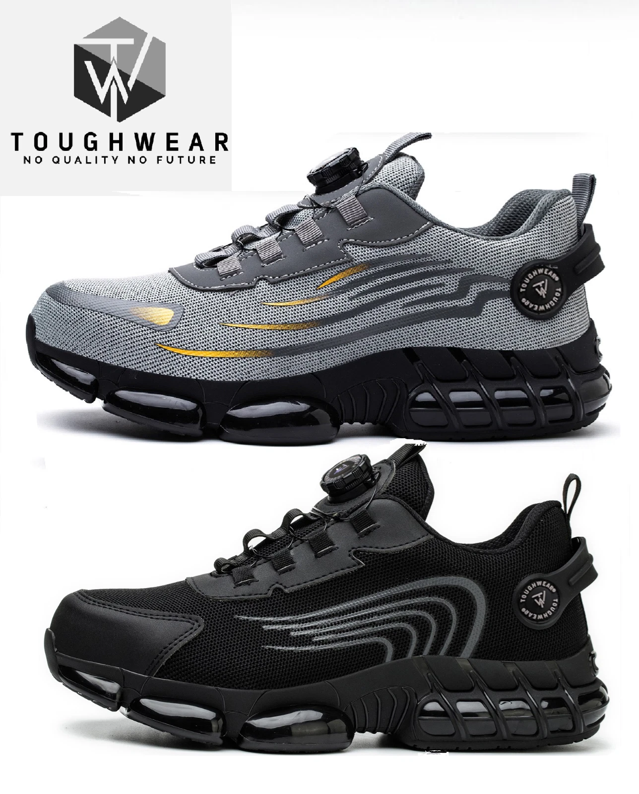 SAFETY SHOES TRAINERS MENS WOMENS LIGHTWEIGHT STEEL TOE CAP WORK BOOTS UK SIZES
Opens in a new windo
