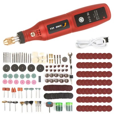 Mini Electric Drill USB Rechargeable Cordless Rotary Tool Wireless Hand Drill