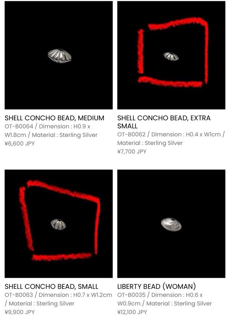 Larry Smith Shell Concho Beads - image 5