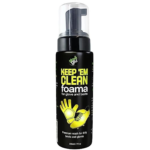 gloveglu Keep Em Clean Foama mousse nettoyante active anti-boue pour gants