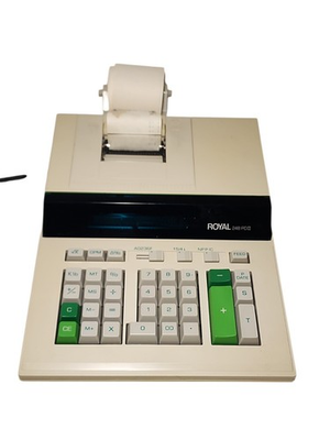 #ad ROYAL 248PD II Print Display Desk Calculator Commercial Adding Machine Works $23.50