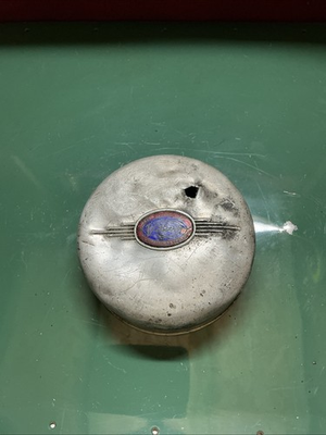 #ad #ad VILLIERS MAGNETO FLYWHEEL COVER ALUMINIUM RARE OVAL ENAMEL CASTROL BADGE GBP 19.95