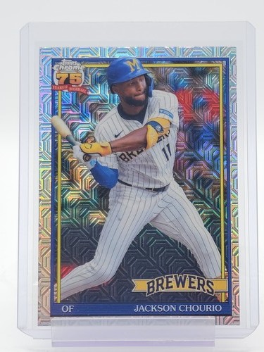 2026 Topps Series 1 Jackson Chourio Base (RAW)