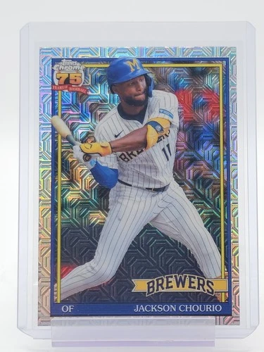 2026 Topps Series 2 Jackson Chourio Base (RAW)
