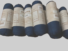 8 SKEINS BEAUTIFUL DARK TURQUOISE 100 MERINO WOOL 50 GRAMS/123 YARDS EACH