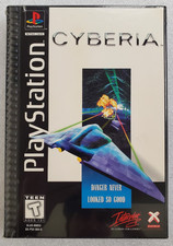 Cyberia Sony PlayStation 1 PS1 Long Box Cardboard Variant No Manual Authentic