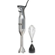 Electric Hand Immersion Blender with Variable Speed + LED Screen, 300 Watts o...
