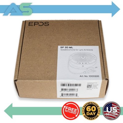 EPOS SP 20 ML 1000226 Wireless Speakerphone for Lync & Mobile | USB and 3.5mm