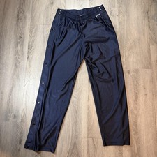 VTG Reebok Tear Away Track Pants Mens Large B...