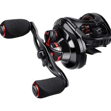MegaJaws Elite Baitcasting Fishing Reel, New AutoMag Dual Braking System, Onl...