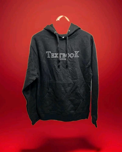 VETEMENTS Abbigliamento libro di testo TK felpa con cappuccio pullover maglione nero ~ taglia media