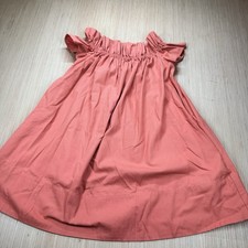 FREE PEOPLE Sophie Off the Shoulder Ruffle Coral Peach Boho Dress Small 98
