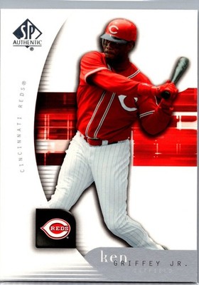 2005 Upper Deck SP Collection - Sp Authentic Ken Griffey Jr #58 - Reds