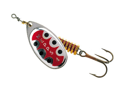 MEPPS Spinner Aglia TW silber/rot