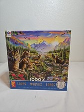 Ceaco jigsaw puzzle; Summer Wolf Family; Wolves series; 1000 pieces; 43360