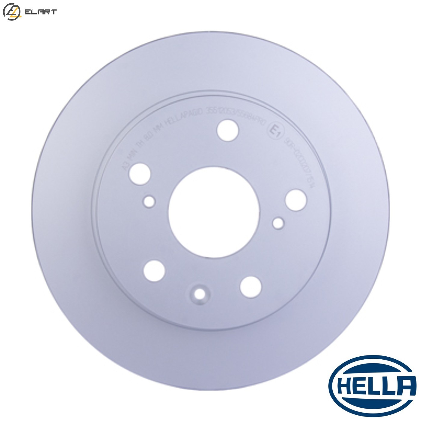 2x BRAKE DISC 8DD 355 120-531 FOR SUZUKI CIAZ GRAND/NOMADE VITARA/SUV S-CROSS
