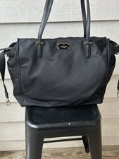 Kate Spade Kaylie Baby Bag Diaper Bag--NO LONG STRAP Nylon Tote