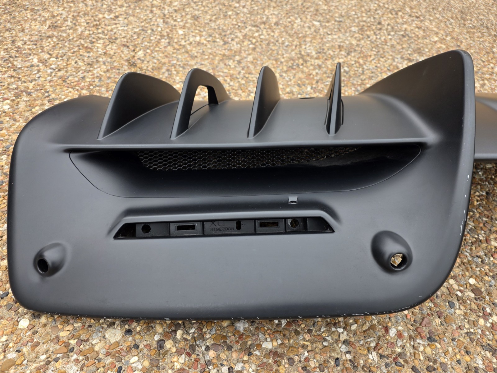 FERRARI SF90 OEM GENUINE ORIGINAL REAR LOWER BUMPER DIFFUSER