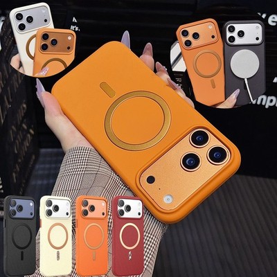 Matte Mag Safe Case Fr iPhone 17 Pro Max/17/16 Pro Shockproof Acrylic Hard Cover