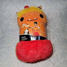 Original Squishmallows Ernest Orange Character Costume 6 One Size Fits Most