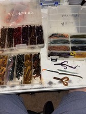 Soft Plastics Bass Fishing Worms Trailers Creature Baits