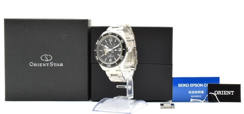 [Box,Paper] ORIENT STAR F6R4-UAB0 Black Dial Automatic Men's Watch ...