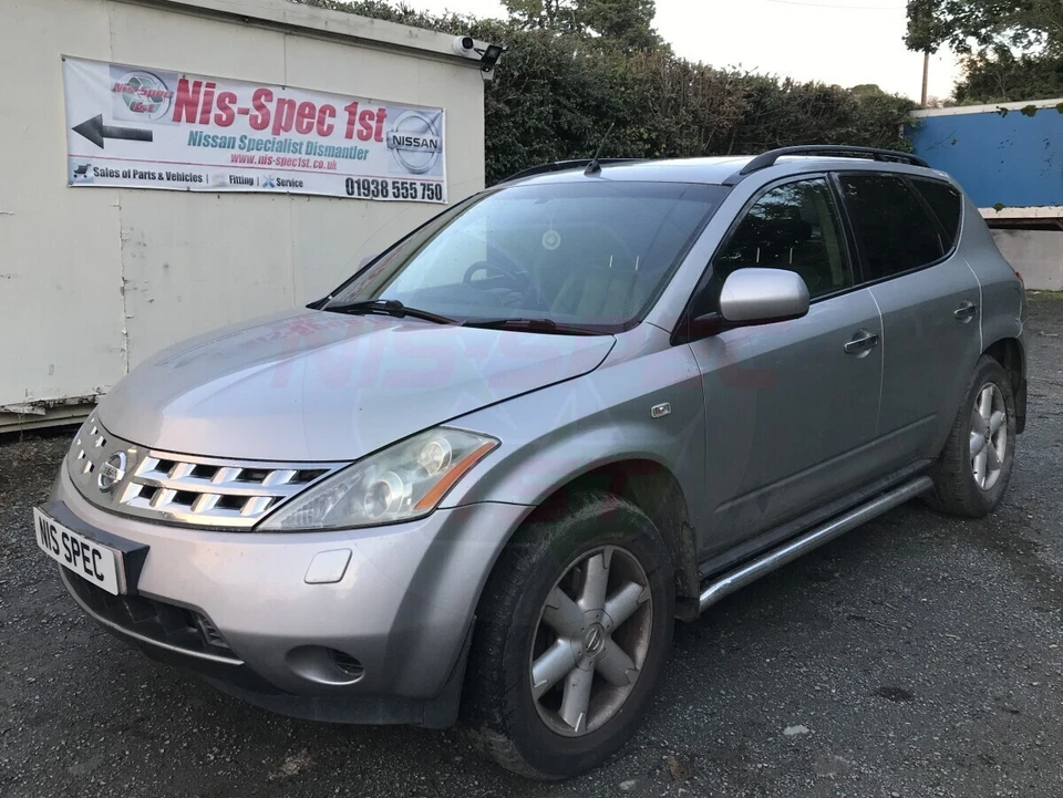 Nissan Murano Z50 2005 parrilla de radiador delantera cromada 2004-2008 62310CA000 Foto 3 de 4