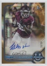 2021 Bowman U Chrome Prospect Gold Lava Refractor 16/50 Jalen Wydermyer Auto n0c