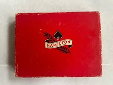 Vintage Hamilton  Plastic Coated Playing Cards Two Decks Retro Mod