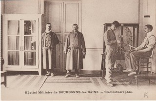 CPA 52 (Haute Marne) BOURBONNE les BAINS / L' ELECTROPHERAPIE / ANIMEE