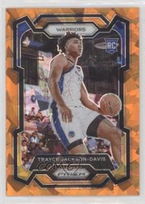 2023-24 Panini Prizm Orange Ice Prizm Trayce Jackson-Davis #148 Rookie RC