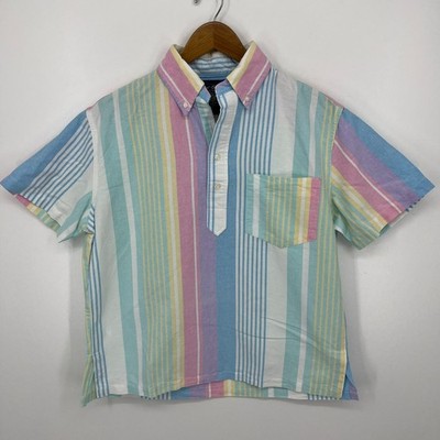 Chubbies Raindancer Short Sleeve Button Shirt Men's S Multicolor Striped New NWT